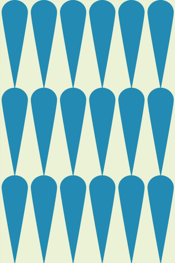 Pattern repeat of Vintage Seascape Tints removable wallpaper design