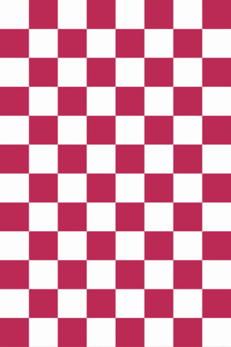 Pattern repeat of Viva magenta modern check removable wallpaper design