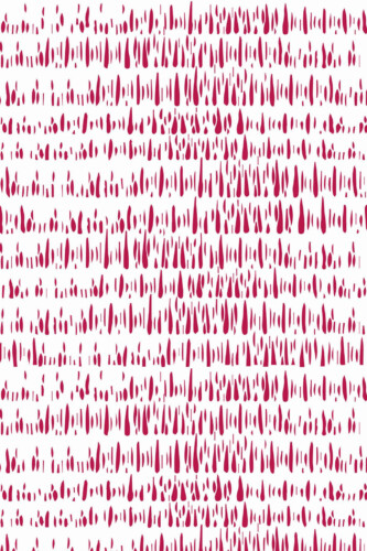 Pattern repeat of Viva magenta montezuma removable wallpaper design