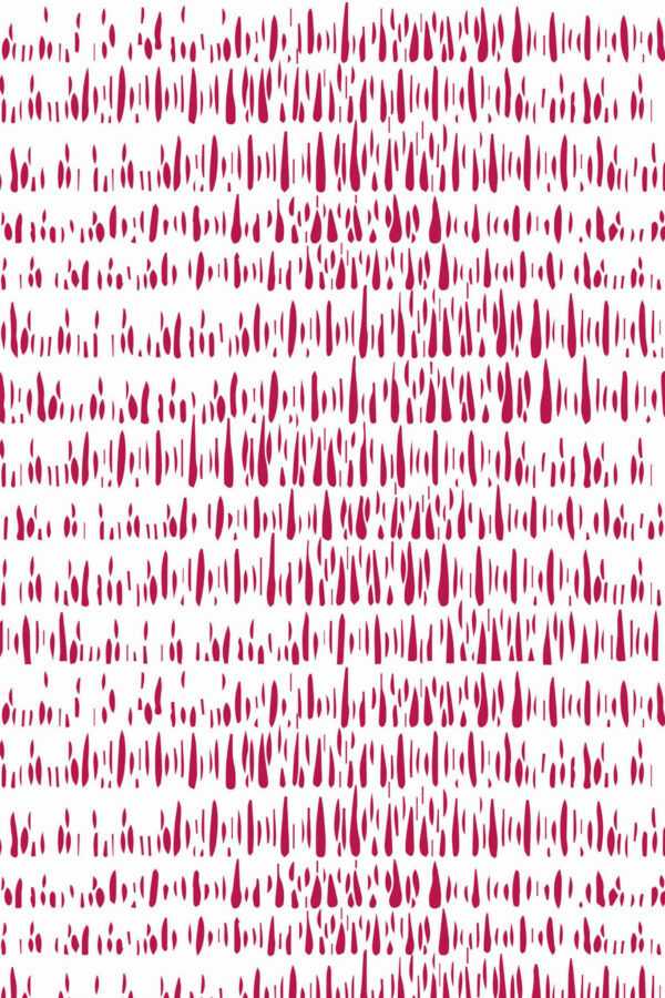 Pattern repeat of Viva magenta montezuma removable wallpaper design