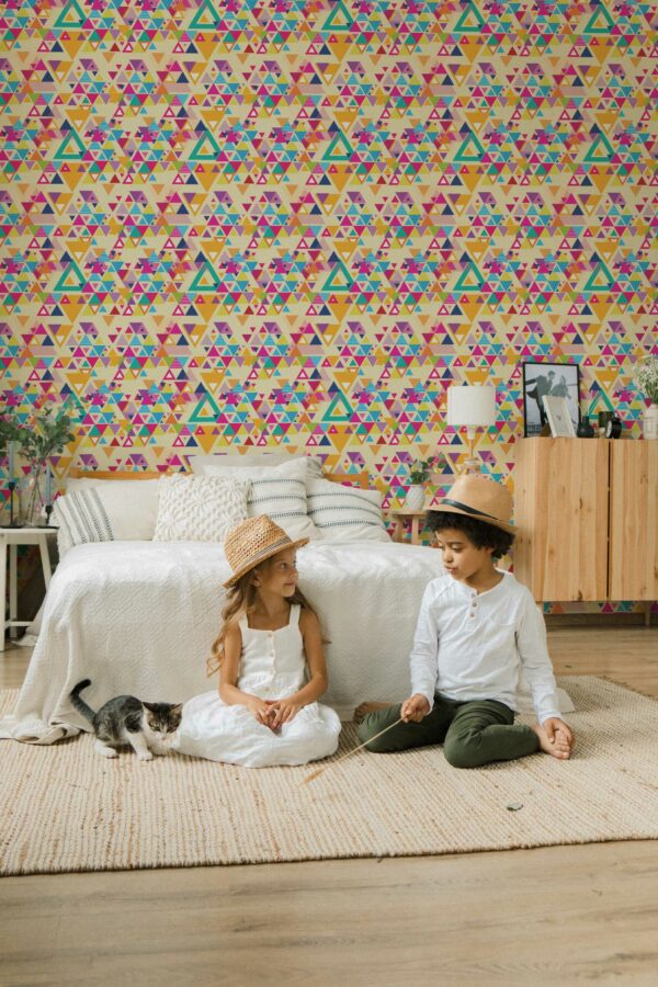 Fancy Walls Radiant Triad traditional wallpaper
