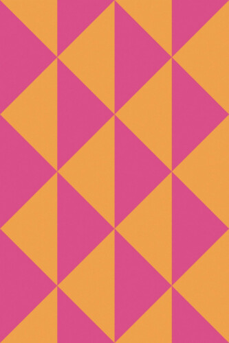 Pattern repeat of Vivid triangles removable wallpaper design