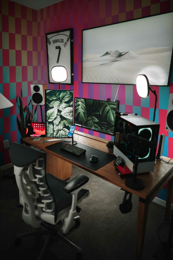 Fancy Walls removable wall mural in the Gradient Fusion style