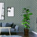 Fancy Walls emerald green peel and stick wallpaper in Art deco style