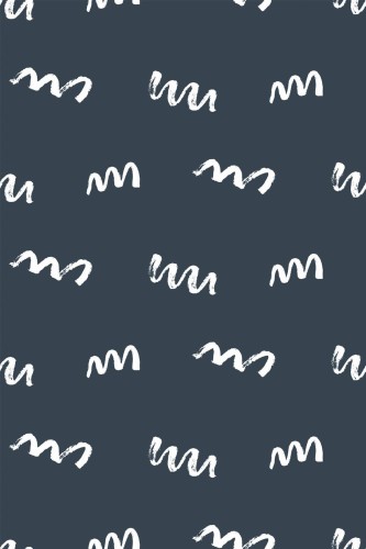 Pattern repeat of Wavy brush stroke removable wallpaper design