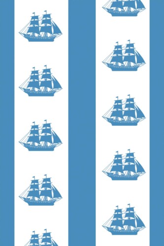 Nautical theme blue and white wallpaper for walls self-adhesive wallpaper Fancy Walls