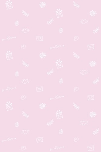 Removable Playful Pink Hearts Wallpaper from Fancy Walls