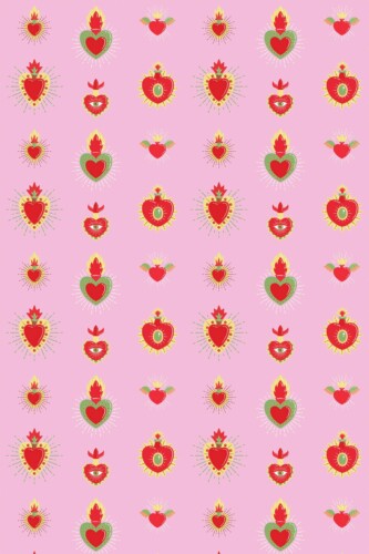 Pink Tarot Serenity Self-Adhesive Wallpaper