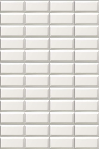 Pattern repeat of White tile removable wallpaper design