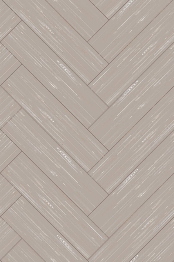 Pattern repeat of Wood herringbone removable wallpaper design