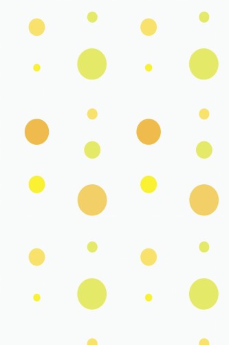 Pattern repeat of Yellow dots removable wallpaper design