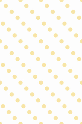 Pattern repeat of Yellow dotted removable wallpaper design