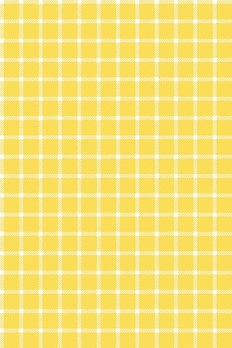 Pattern repeat of Yellow gingham removable wallpaper design
