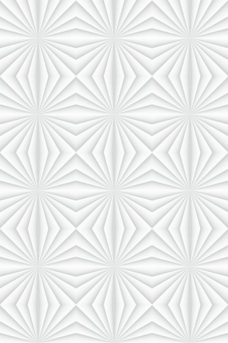 Pattern repeat of 3D geometric removable wallpaper design