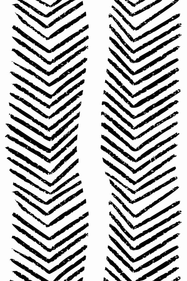 Pattern repeat of Abstract herringbone removable wallpaper design