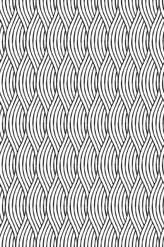 Pattern repeat of Abstract lines removable wallpaper design