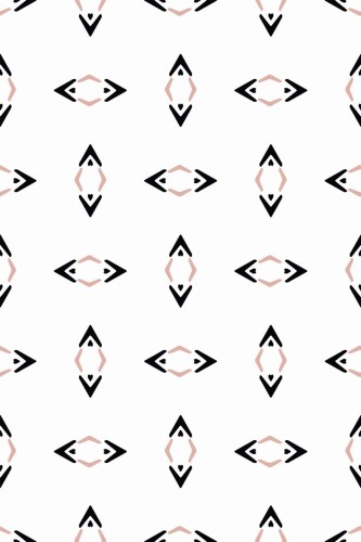 Pattern repeat of Abstract rhombus removable wallpaper design