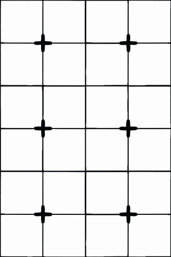 Pattern repeat of Aesthetic tile removable wallpaper design