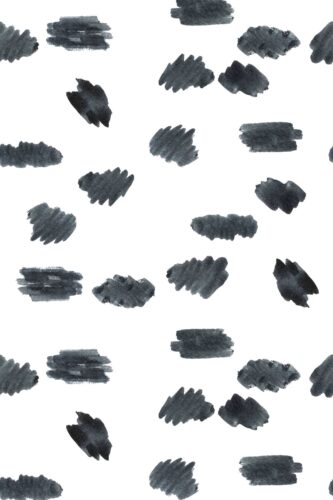 Fancy Walls self-adhesive wallpaper in modern monochrome brush stroke pattern