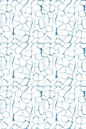 Pattern repeat of Blue and white abstract removable wallpaper design