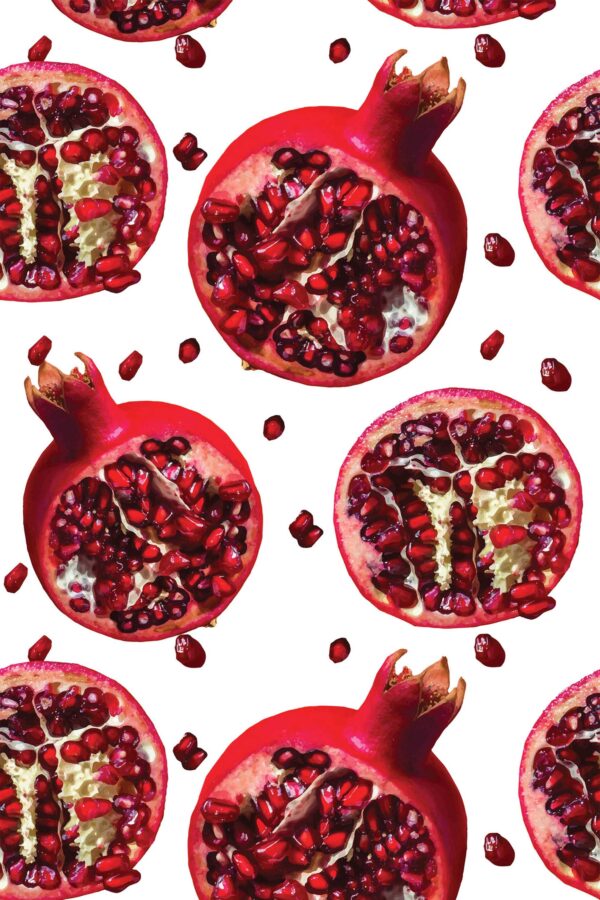 Juicy Red Kitchen Wallpaper