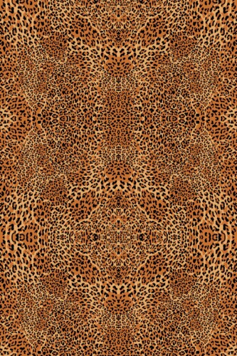 Fancy Walls removable wallpaper with timeless brown leopard pattern