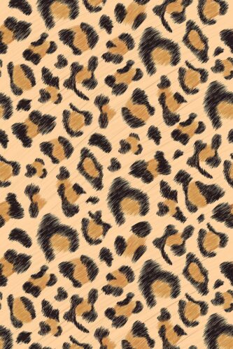 Fancy Walls self-adhesive wallpaper with handdrawn leopard spots