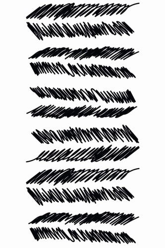 Pattern repeat of Brush stroke feather removable wallpaper design