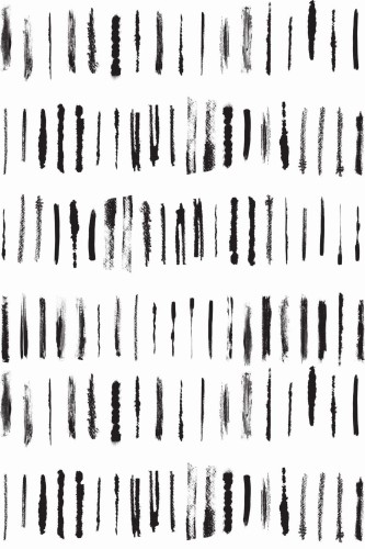 Pattern repeat of Brush stroke removable wallpaper design