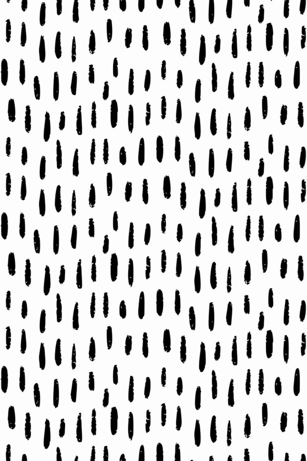 Pattern repeat of Brush stroke small lines removable wallpaper design