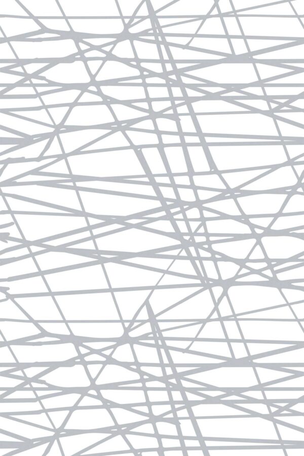 Fancy Walls traditional wallpaper with energetic gray overlapping lines