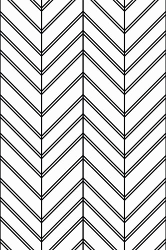 Pattern repeat of Chevron pattern removable wallpaper design