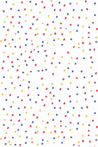 Pattern repeat of Colorful dots removable wallpaper design