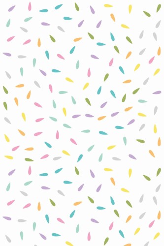 Pattern repeat of Confetti removable wallpaper design