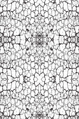 Pattern repeat of Cracked grunge removable wallpaper design