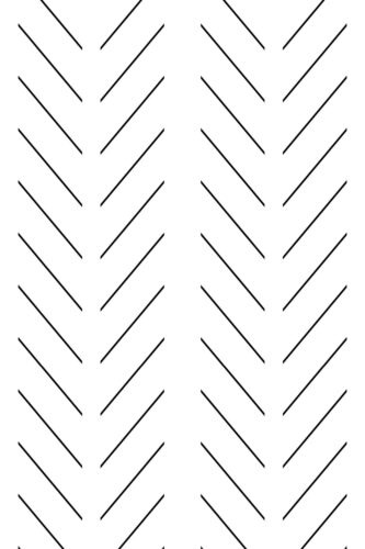 Fancy Walls self-adhesive wallpaper in modern minimalist chevron design