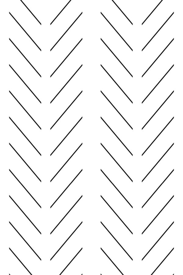 Fancy Walls self-adhesive wallpaper in modern minimalist chevron design