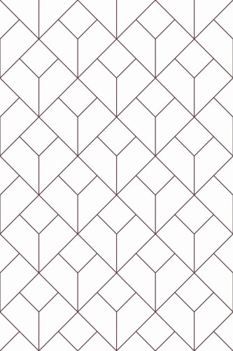 Pattern repeat of Delicate geometric removable wallpaper design