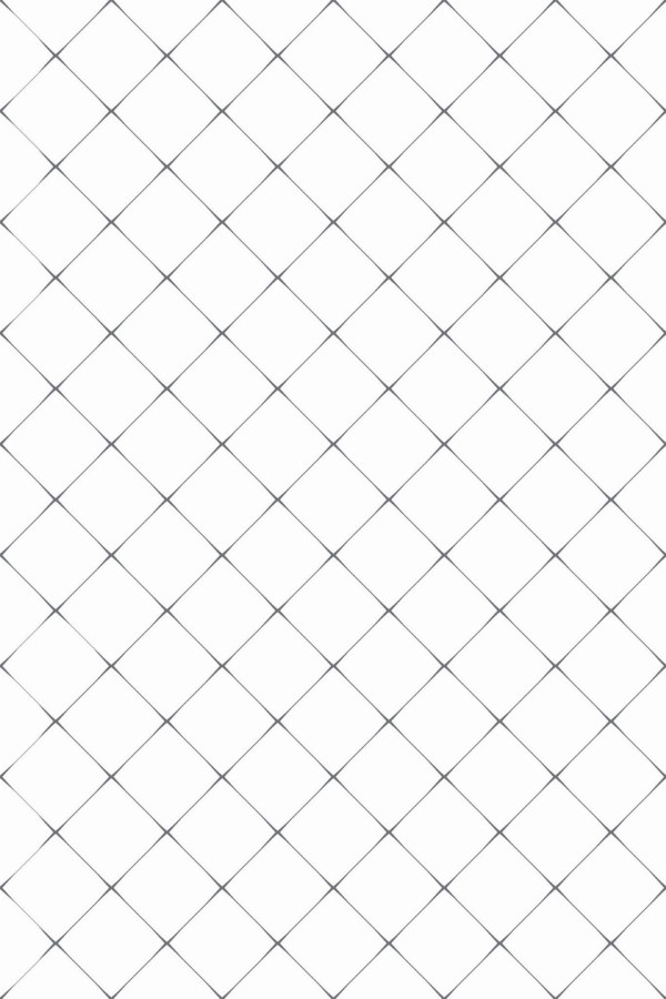 Pattern repeat of Diagonal grid removable wallpaper design