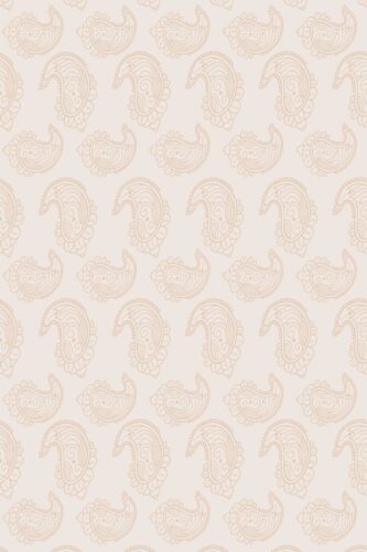 Fancy Walls peel and stick wallpaper in beige paisley pattern
