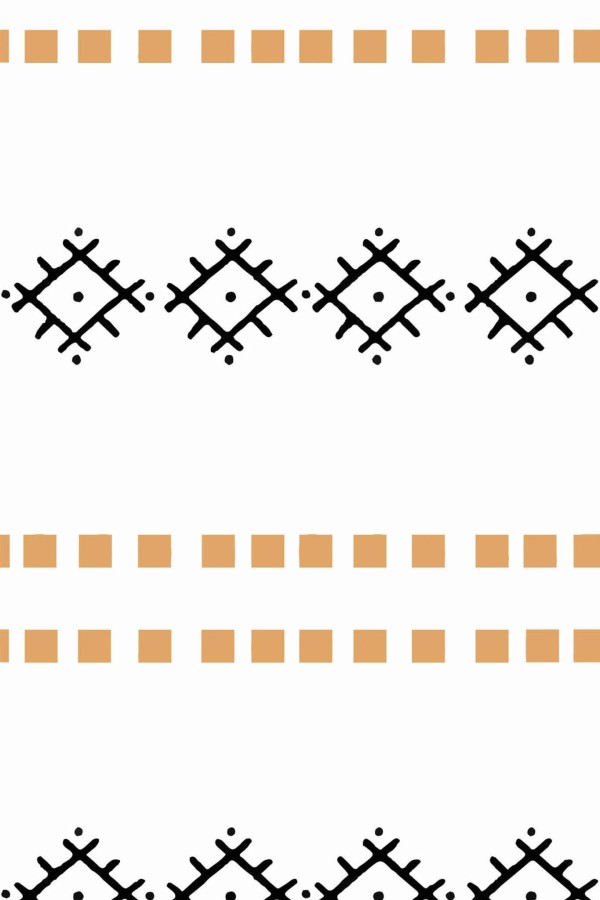 Pattern repeat of Ethnic design removable wallpaper design