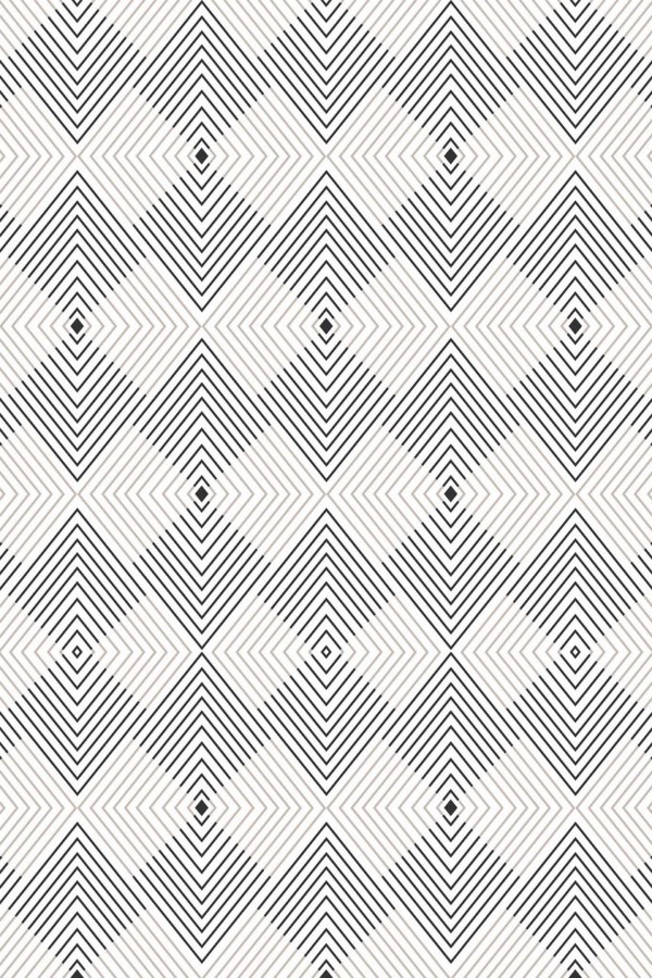 Pattern repeat of Geometric abstract removable wallpaper design