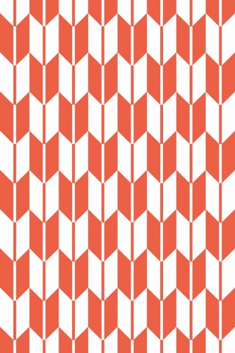 Pattern repeat of Geometric arrow removable wallpaper design