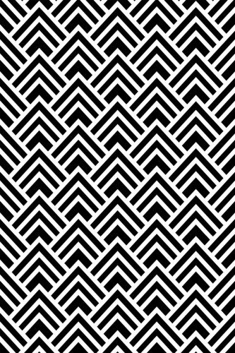 Pattern repeat of Geometric chevron removable wallpaper design
