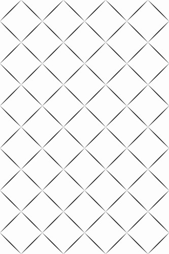 Pattern repeat of Geometric diamond pattern removable wallpaper design