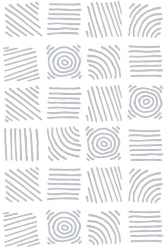 Fancy Walls removable wallpaper featuring abstract gray line art