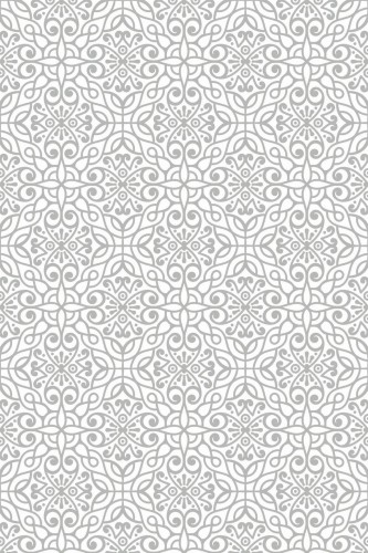 Pattern repeat of Geometric ornament removable wallpaper design