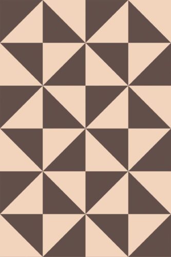 Fancy Walls traditional wallpaper in soft brown triangle shapes