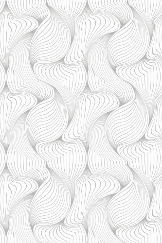 Pattern repeat of Gray and white abstract removable wallpaper design