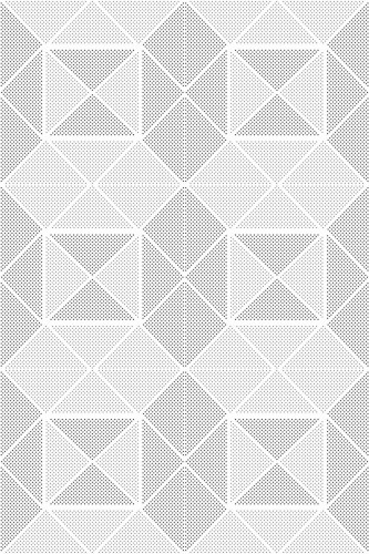 Pattern repeat of Gray geometric abstract removable wallpaper design